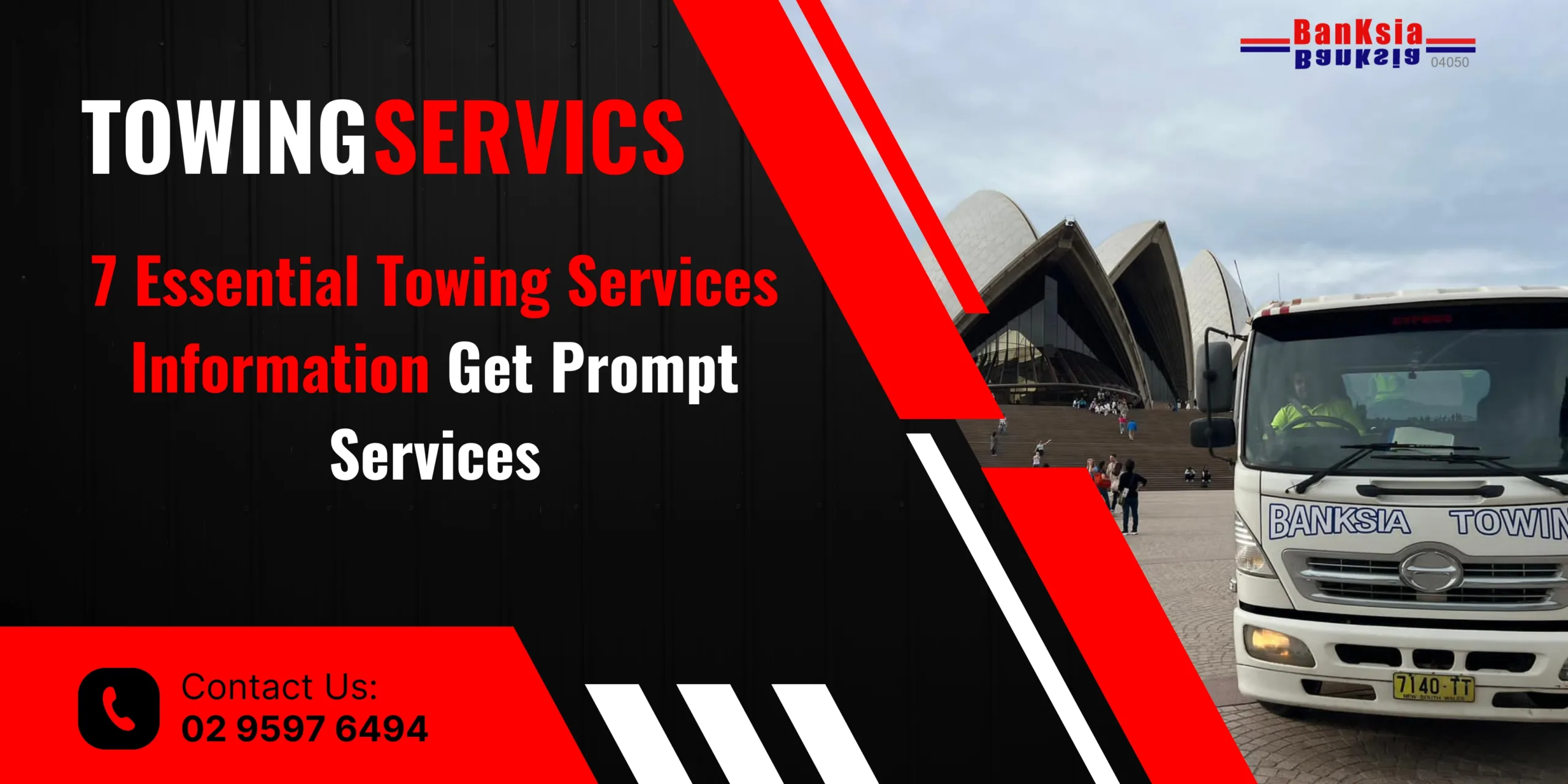 7 Essential Towing services Information: Get Prompt Services