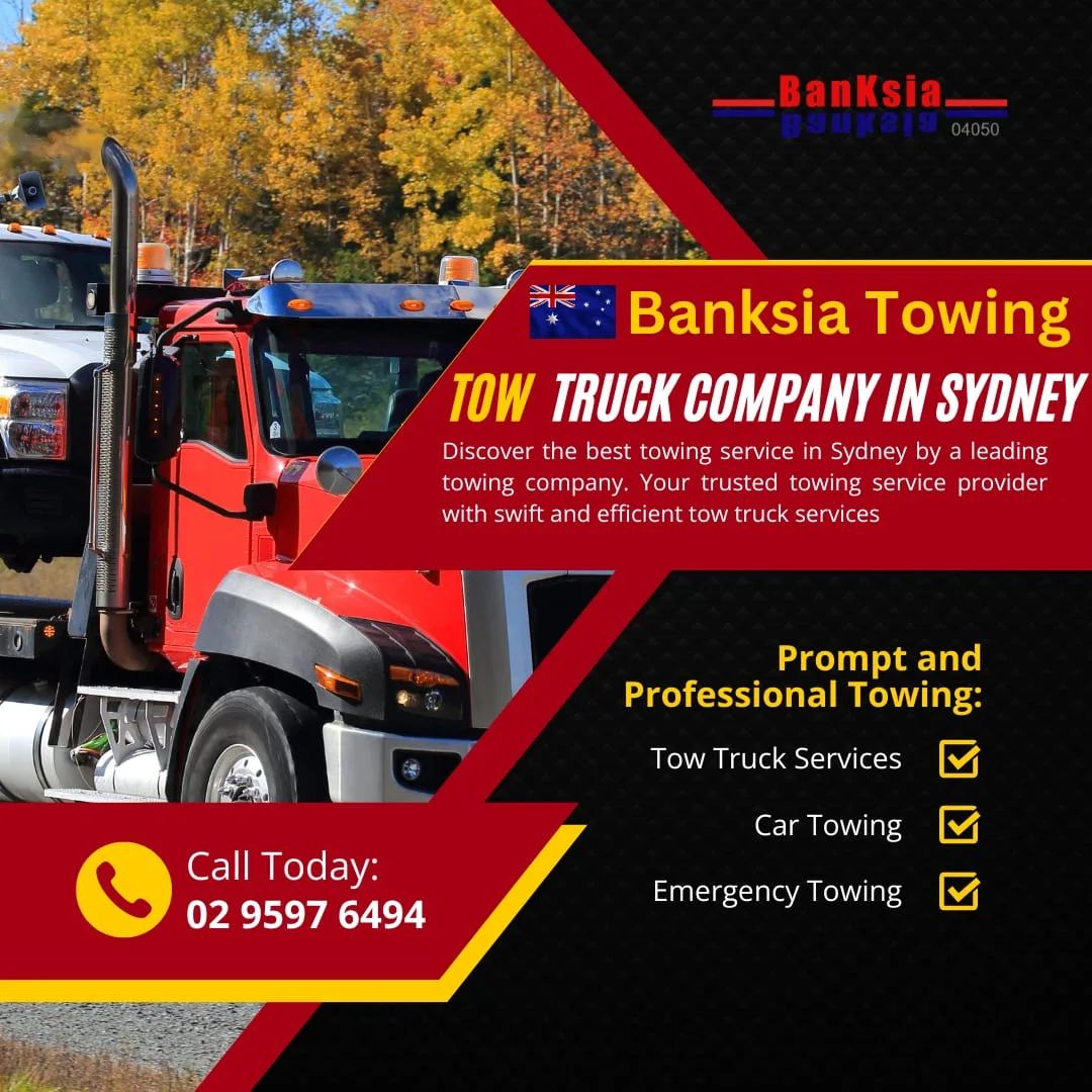 Best Tow Truck in Sydney – Professional 24/7 Towing Service