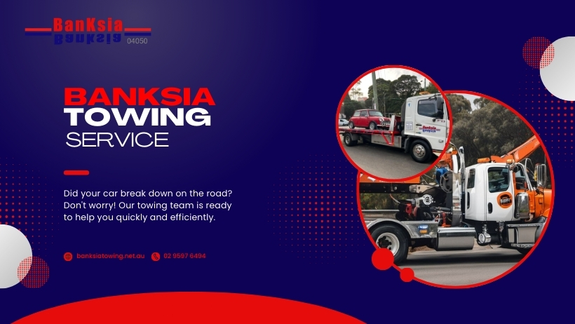 Trust Banksia Towing for expert tow truck services in Sydney. Fast, efficient, and professional truck towing services. Contact us at 02 9597 6494