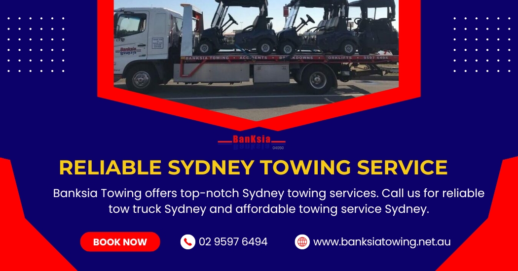 Reliable Sydney Towing Service | Best Tow Truck Sydney