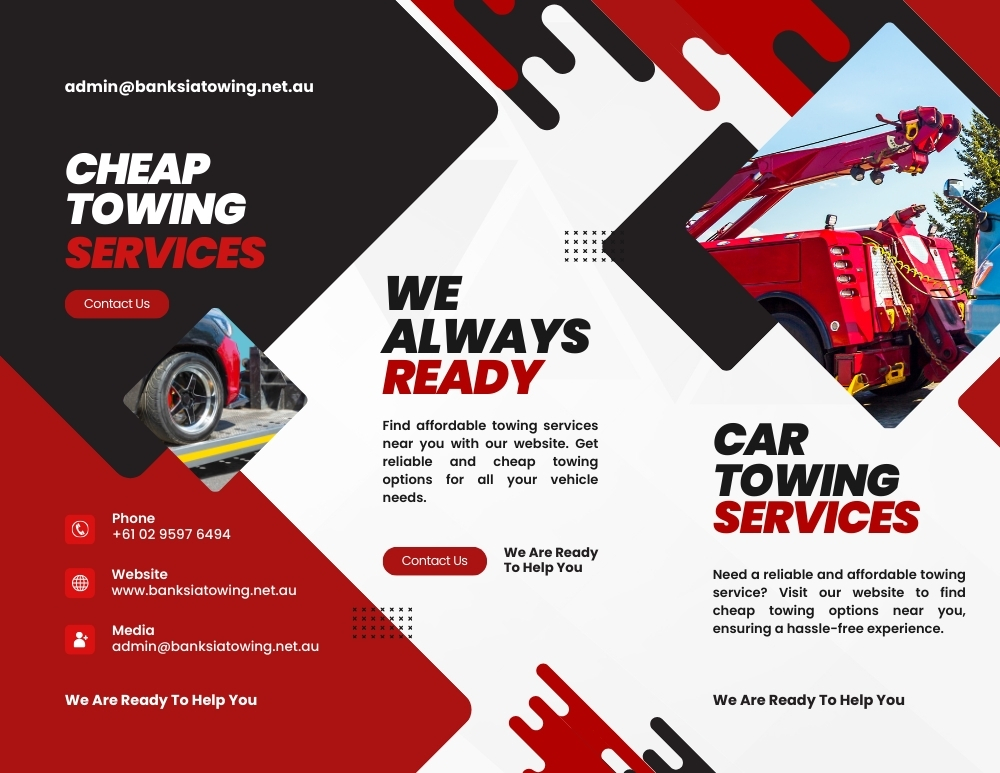 For a cheap tow truck near me. Choose Banksia Towing for affordable and reliable towing services in Sydney. Call now for quick and fast services.